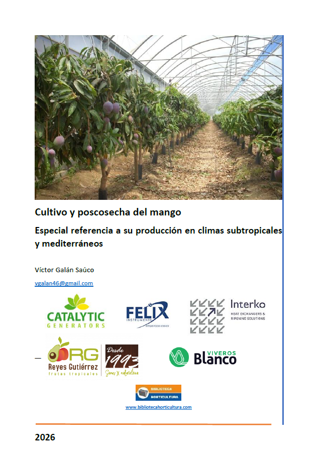 Cultivo y poscosecha del mango con especial referencia a su producción en climas subtropicales y mediterráneos